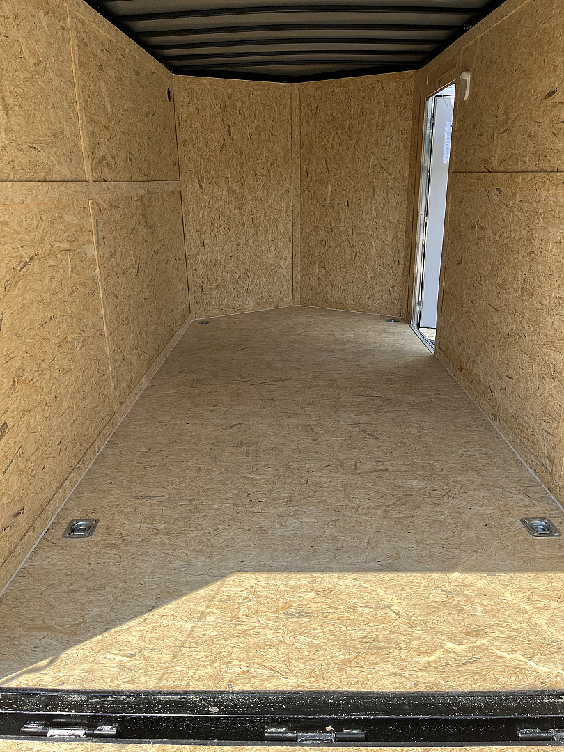 New 2026 Spartan 7X16 Enclosed Trailer, Preferred Package, Polycor, Tube Cross Members, 7' Interior