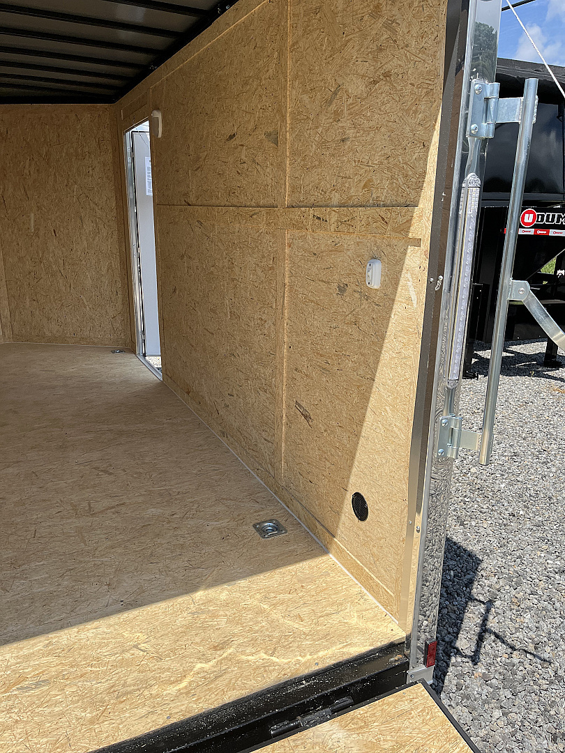 New 2026 Spartan 7X16 Enclosed Trailer, Preferred Package, Polycor, Tube Cross Members, 7' Interior