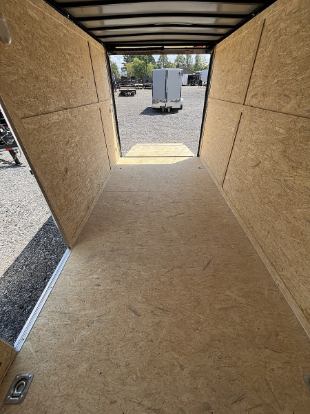 New 2026 Spartan 7X16 Enclosed Trailer, Preferred Package, Polycor, Tube Cross Members, 7' Interior