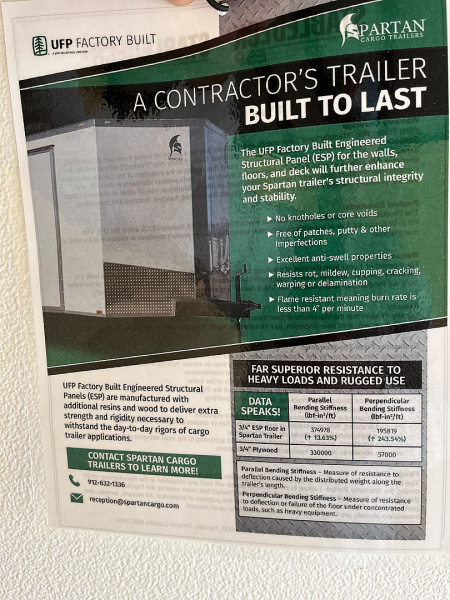 New 2026 Spartan 7X16 Enclosed Trailer, Preferred Package, Polycor, Tube Cross Members, 7' Interior