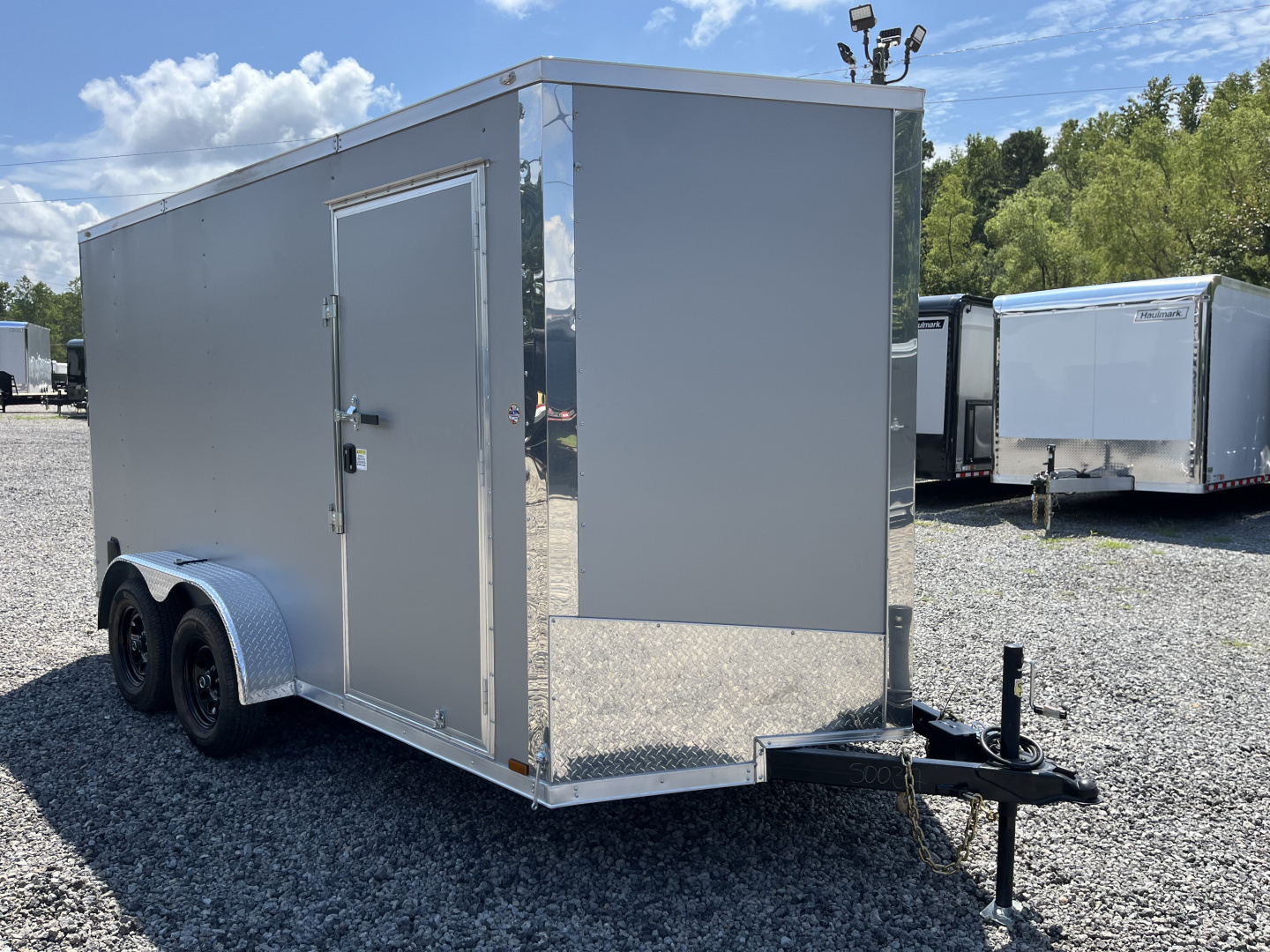 New 2026 Spartan 7X16 Enclosed Trailer, Preferred Package, Polycor, Tube Cross Members, 7' Interior