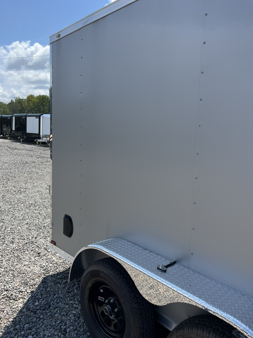 New 2026 Spartan 7X16 Enclosed Trailer, Preferred Package, Polycor, Tube Cross Members, 7' Interior