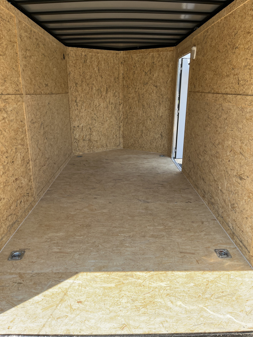 New 2026 Spartan 7X16 Enclosed Trailer, Preferred Package, Polycor, Tube Cross Members, 7' Interior