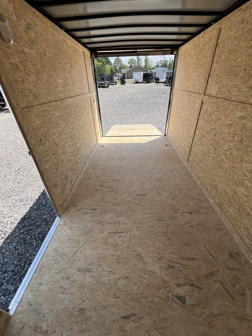 New 2026 Spartan 7X16 Enclosed Trailer, Preferred Package, Polycor, Tube Cross Members, 7' Interior