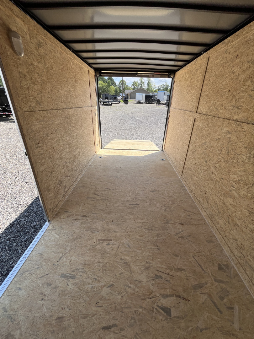 New 2026 Spartan 7X16 Enclosed Trailer, Preferred Package, Polycor, Tube Cross Members, 7' Interior
