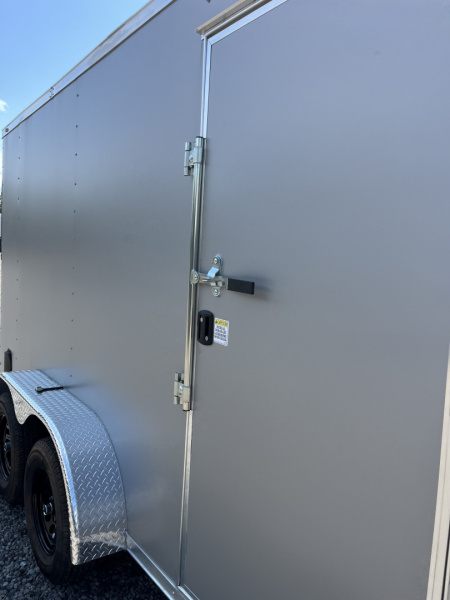 New 2026 Spartan 7X16 Enclosed Trailer, Preferred Package, Polycor, Tube Cross Members, 7' Interior