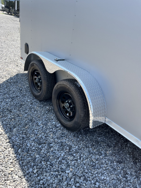 New 2026 Spartan 7X16 Enclosed Trailer, Preferred Package, Polycor, Tube Cross Members, 7' Interior