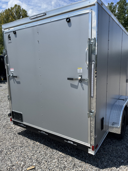 New 2026 Spartan 7X16 Enclosed Trailer, Preferred Package, Polycor, Tube Cross Members, 7' Interior