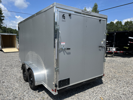New 2026 Spartan 7X16 Enclosed Trailer, Preferred Package, Polycor, Tube Cross Members, 7' Interior