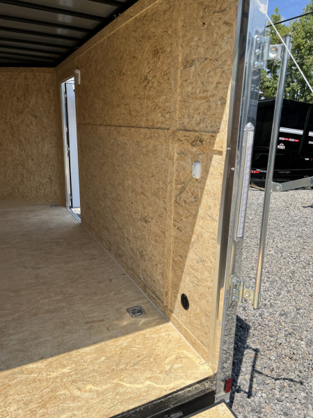 New 2026 Spartan 7X16 Enclosed Trailer, Preferred Package, Polycor, Tube Cross Members, 7' Interior