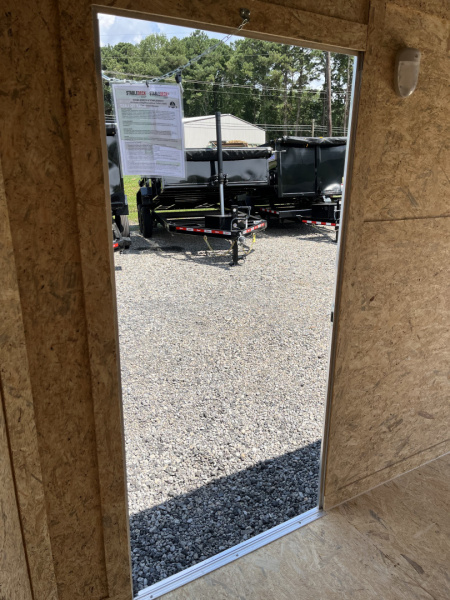 New 2026 Spartan 7X16 Enclosed Trailer, Preferred Package, Polycor, Tube Cross Members, 7' Interior