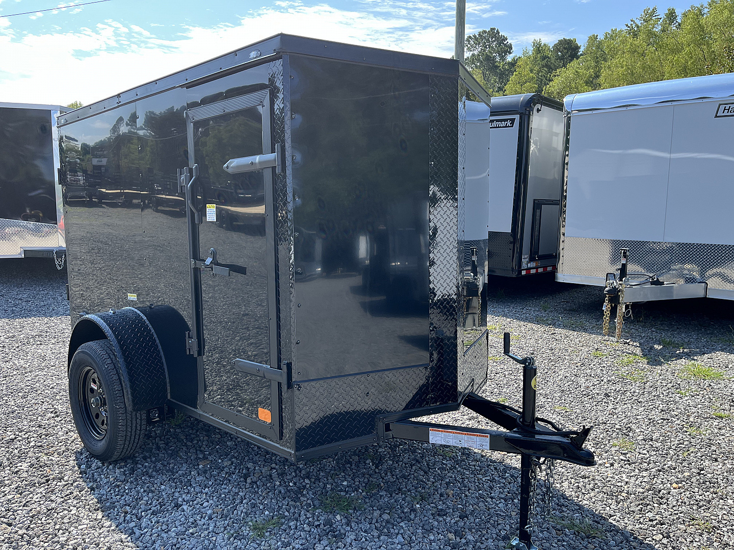 New 2026 Big Daddys Edition 5X8 With Side Door, Polycor, Ceiling Liner, Single Axle, Blackout Package