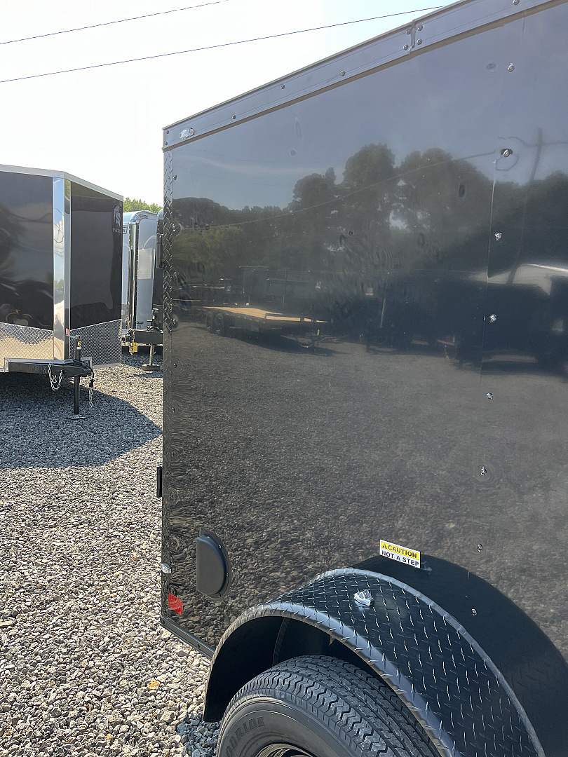 New 2026 Big Daddys Edition 5X8 With Side Door, Polycor, Ceiling Liner, Single Axle, Blackout Package