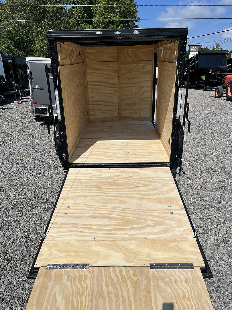 New 2026 Big Daddys Edition 5X8 With Side Door, Polycor, Ceiling Liner, Single Axle, Blackout Package