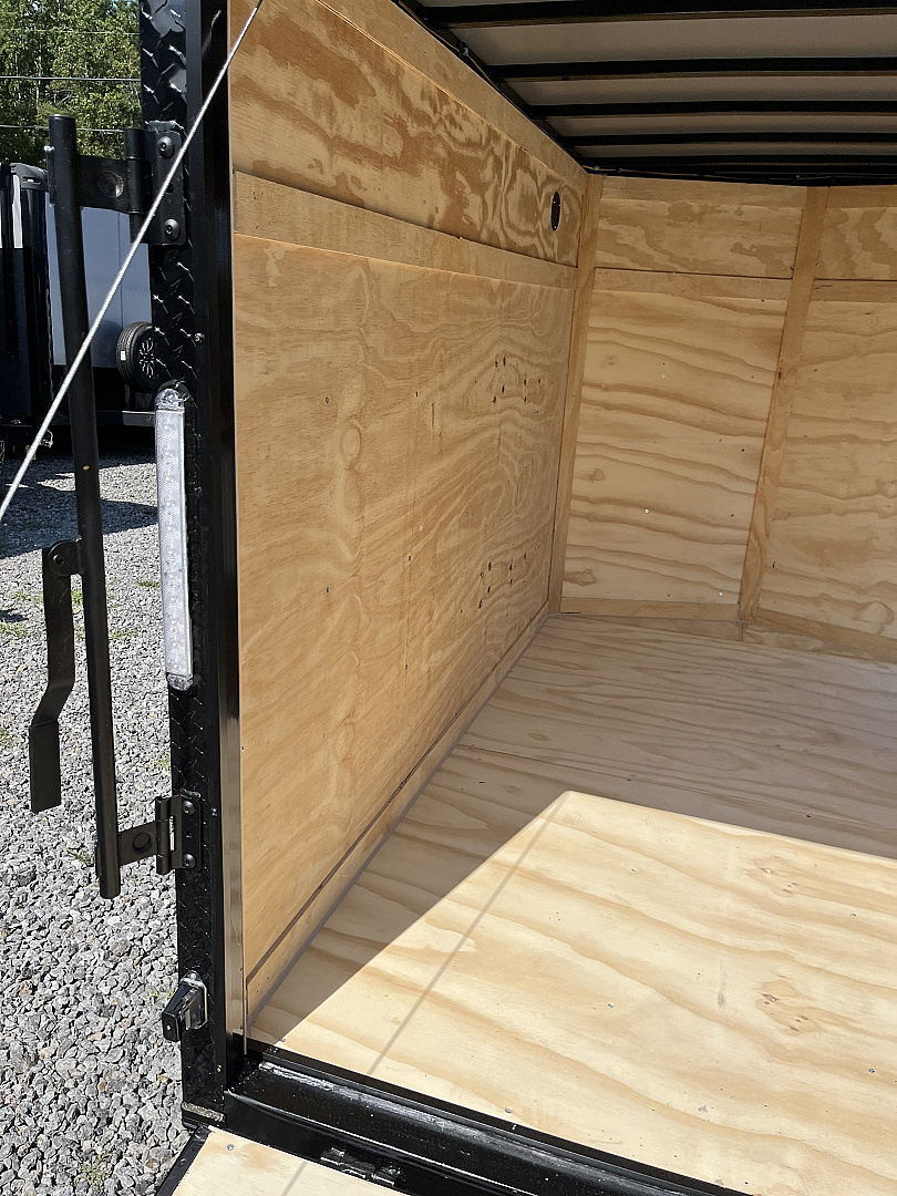 New 2026 Big Daddys Edition 5X8 With Side Door, Polycor, Ceiling Liner, Single Axle, Blackout Package