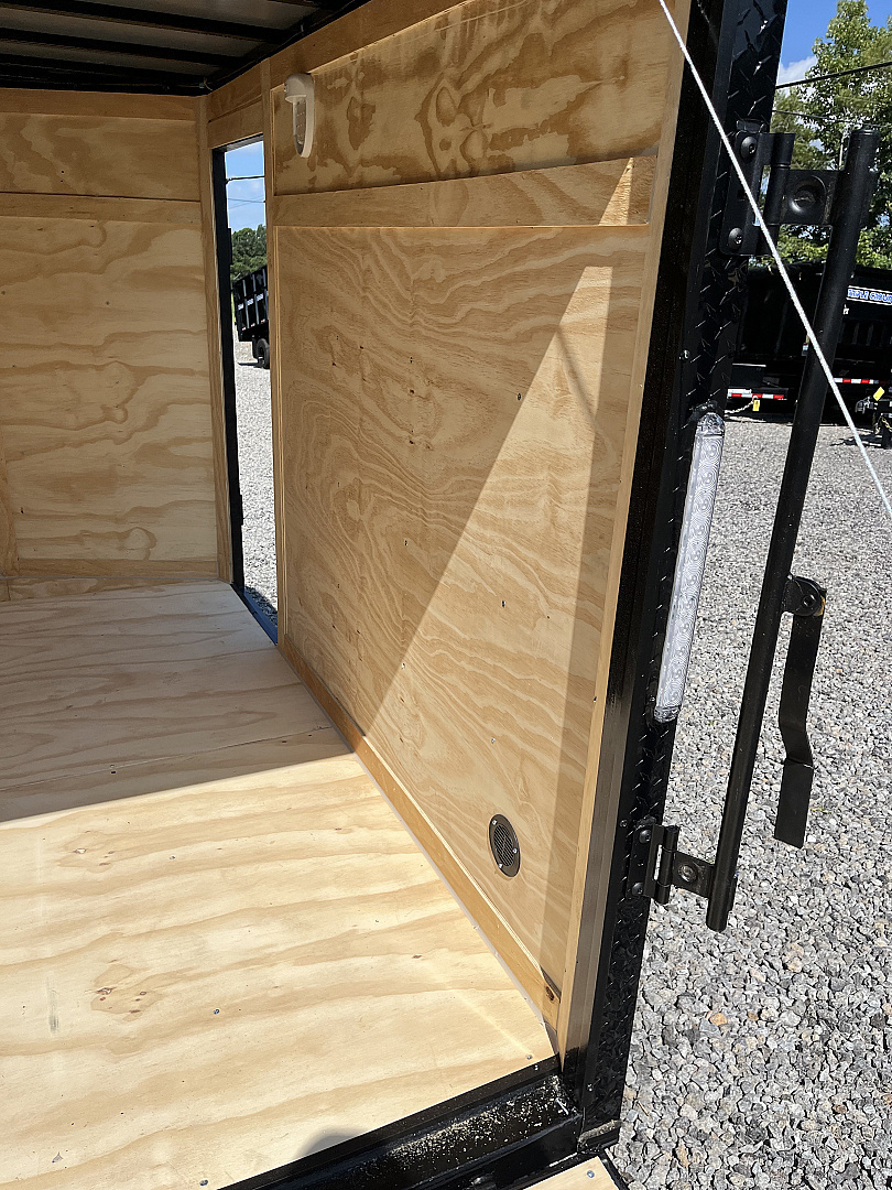 New 2026 Big Daddys Edition 5X8 With Side Door, Polycor, Ceiling Liner, Single Axle, Blackout Package