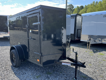 New 2026 Big Daddys Edition 5X8 With Side Door, Polycor, Ceiling Liner, Single Axle, Blackout Package