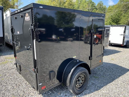 New 2026 Big Daddys Edition 5X8 With Side Door, Polycor, Ceiling Liner, Single Axle, Blackout Package