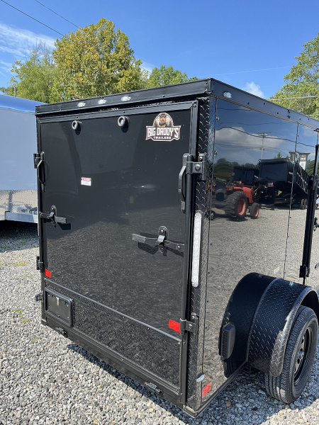 New 2026 Big Daddys Edition 5X8 With Side Door, Polycor, Ceiling Liner, Single Axle, Blackout Package