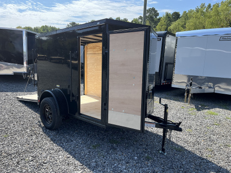 New 2026 Big Daddys Edition 5X8 With Side Door, Polycor, Ceiling Liner, Single Axle, Blackout Package