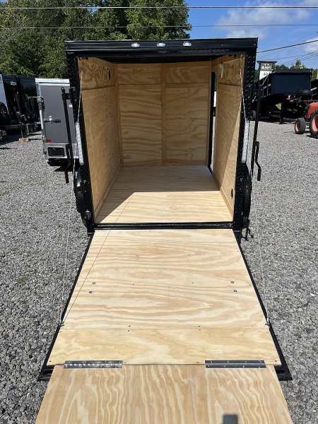 New 2026 Big Daddys Edition 5X8 With Side Door, Polycor, Ceiling Liner, Single Axle, Blackout Package