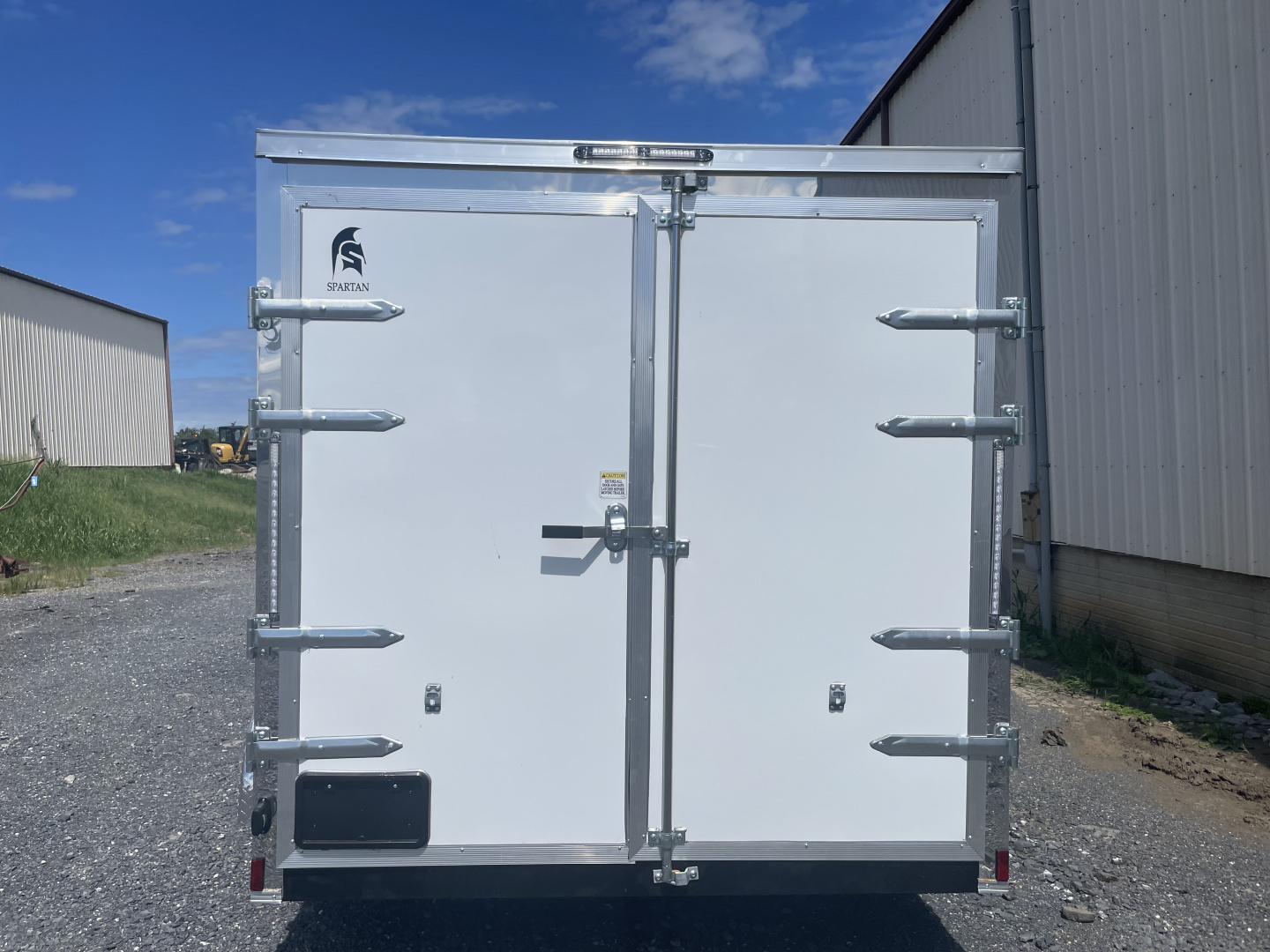 New 2026 Spartan 7X12X6'6" Enclosed Trailer with Rear Double Doors