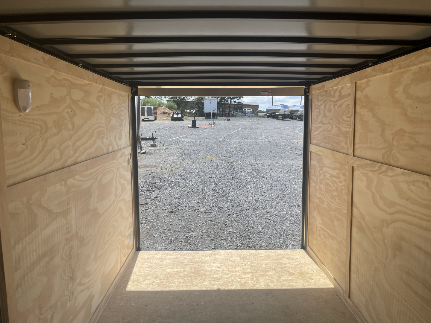 New 2026 Spartan 7X12X6'6" Enclosed Trailer with Rear Double Doors