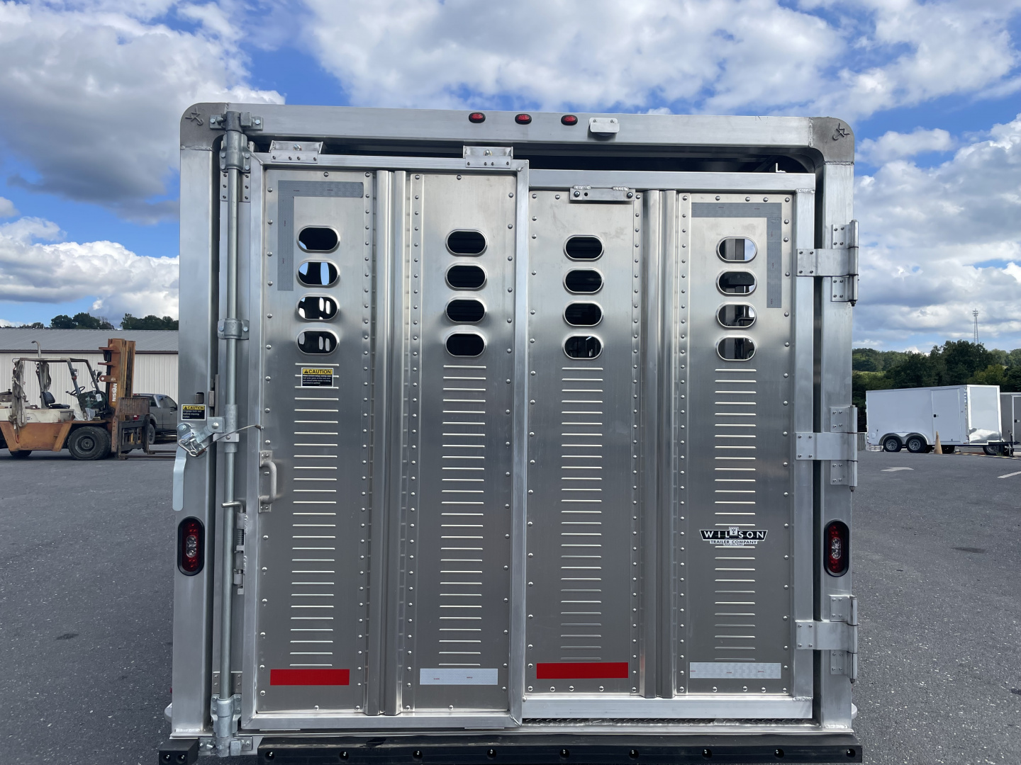 New 2026 Wilson 7x24x6'8" Stock Trailer