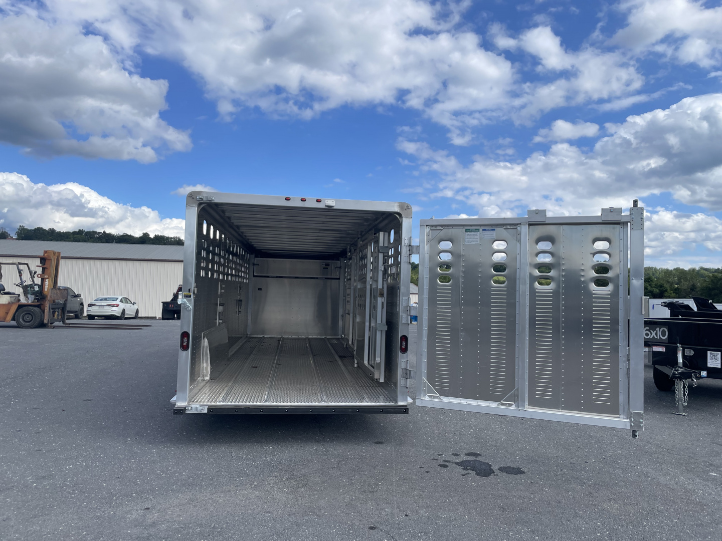 New 2026 Wilson 7x24x6'8" Stock Trailer