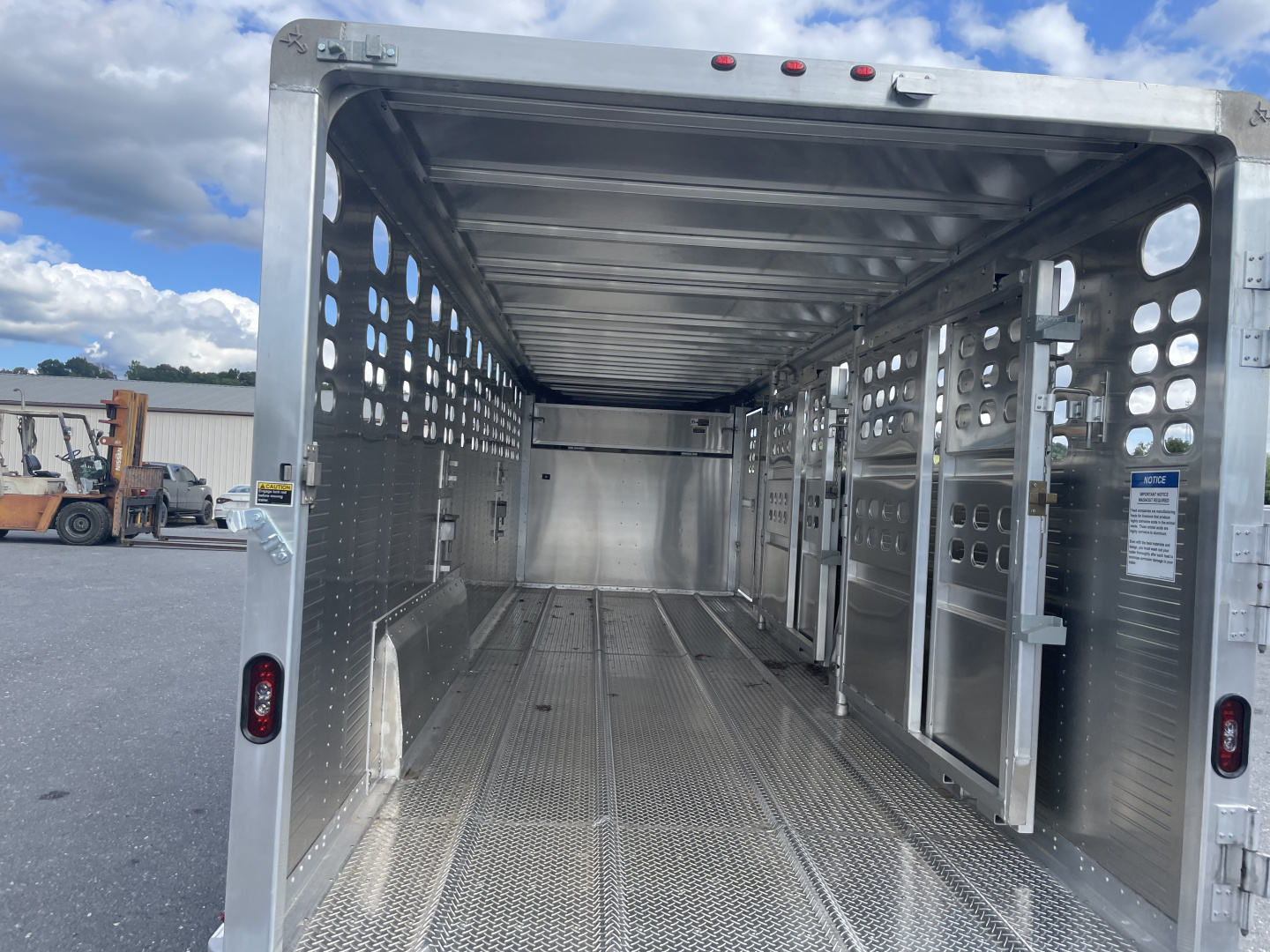 New 2026 Wilson 7x24x6'8" Stock Trailer