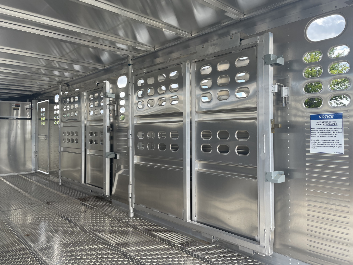 New 2026 Wilson 7x24x6'8" Stock Trailer