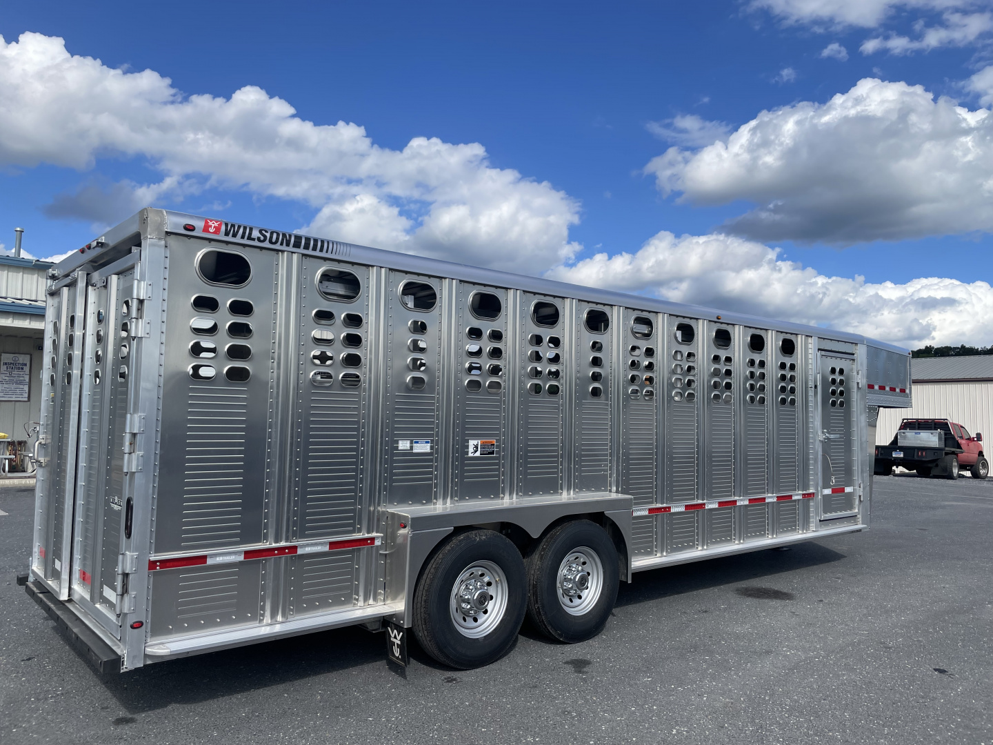 New 2026 Wilson 7x24x6'8" Stock Trailer