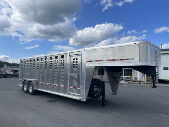 New 2026 Wilson 7x24x6'8" Stock Trailer