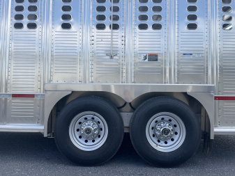 New 2026 Wilson 7x24x6'8" Stock Trailer