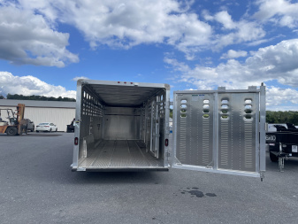 New 2026 Wilson 7x24x6'8" Stock Trailer