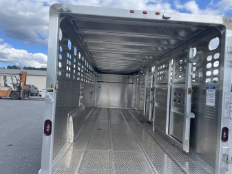 New 2026 Wilson 7x24x6'8" Stock Trailer
