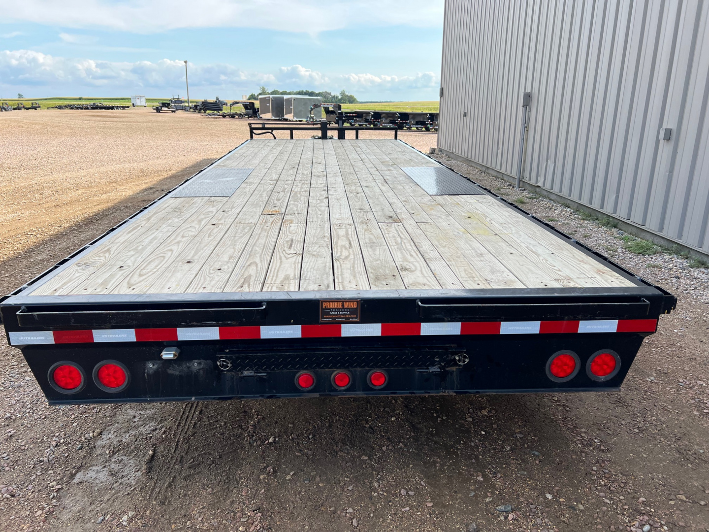 Used 2024 PJ Trailers 24' F8 Deckover Equipment Trailer