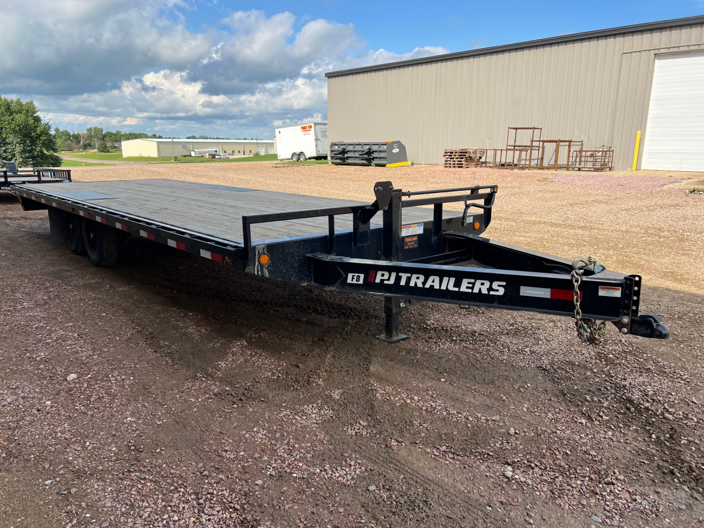 Used 2024 PJ Trailers 24' F8 Deckover Equipment Trailer