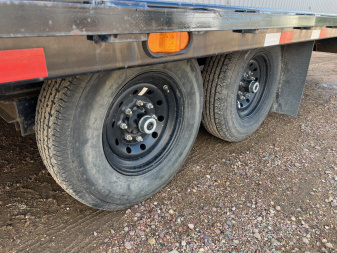 Used 2024 PJ Trailers 24' F8 Deckover Equipment Trailer