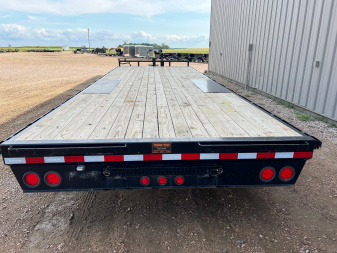 Used 2024 PJ Trailers 24' F8 Deckover Equipment Trailer