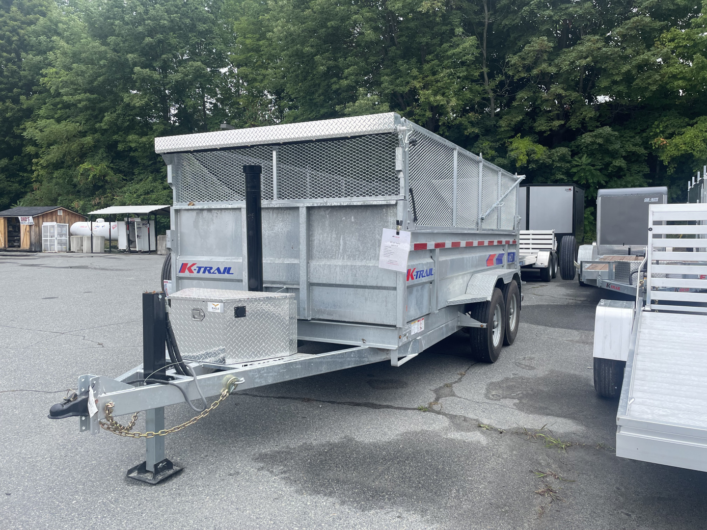 New 2025 K-TRAIL D8214-14 Dump Trailer