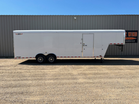 New 2026 H&H Trailers 24 Gooseneck Cargo / Enclosed Trailer