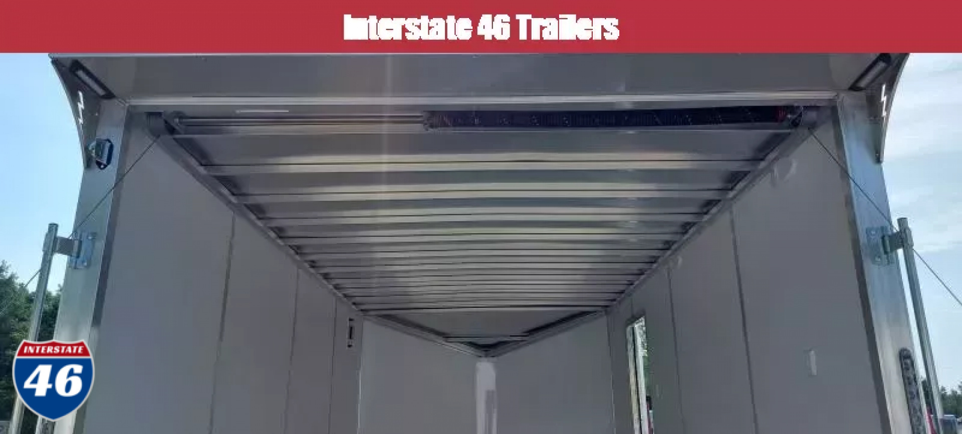 New 8 X 16 CAR HLR ENCLOSED TANDEM AXL POLYCOR EXTR ALL ALUM LIGHTNING 2025