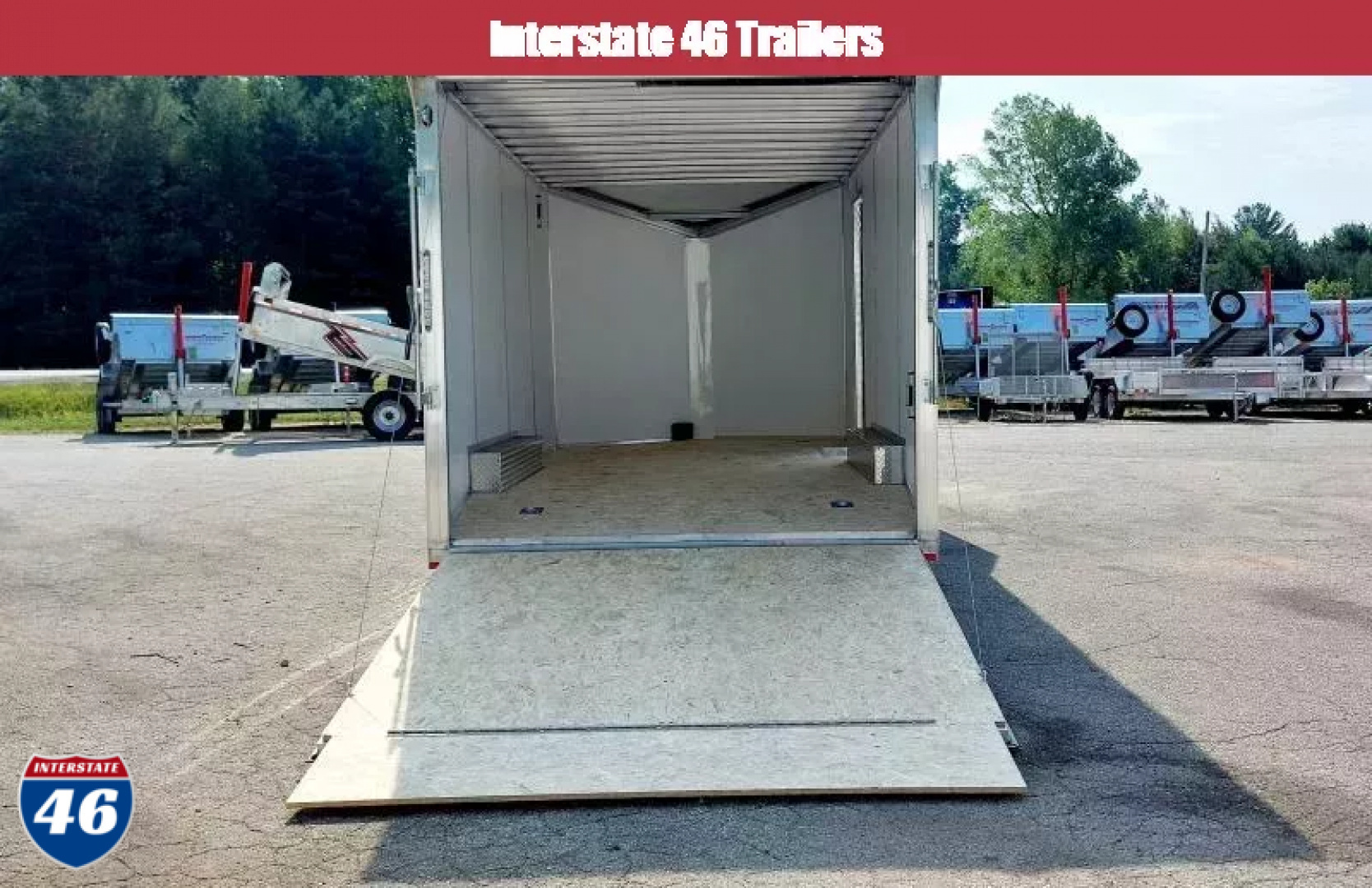 New 8 X 16 CAR HLR ENCLOSED TANDEM AXL POLYCOR EXTR ALL ALUM LIGHTNING 2025