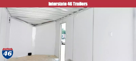 New 8 X 16 CAR HLR ENCLOSED TANDEM AXL POLYCOR EXTR ALL ALUM LIGHTNING 2025