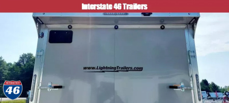 New 8 X 16 CAR HLR ENCLOSED TANDEM AXL POLYCOR EXTR ALL ALUM LIGHTNING 2025
