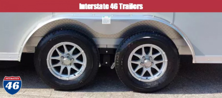 New 8 X 16 CAR HLR ENCLOSED TANDEM AXL POLYCOR EXTR ALL ALUM LIGHTNING 2025