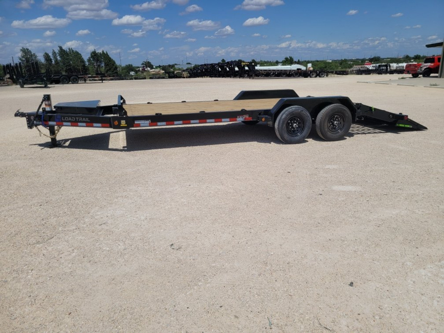 New 2026 Load Trail 14K 20' Skidster w/ Max Ramps and Toolbox