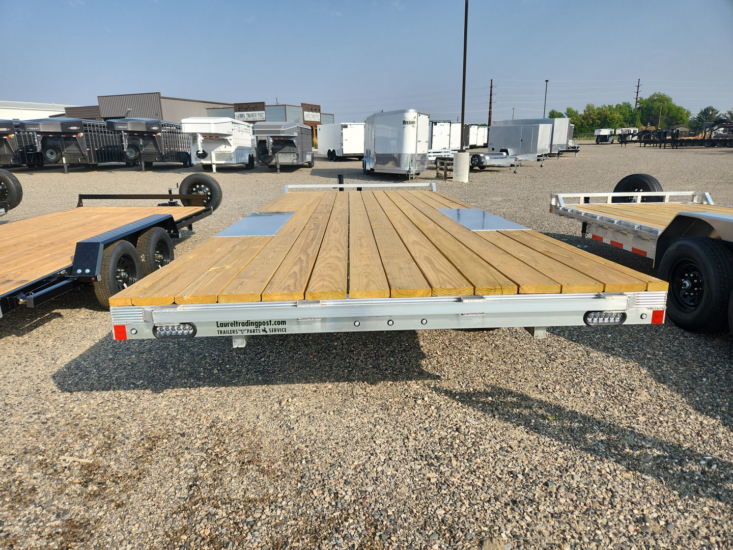 New 2026 Mission MDO101X22 DECKOVER BP FLATBED Flatbed Trailer