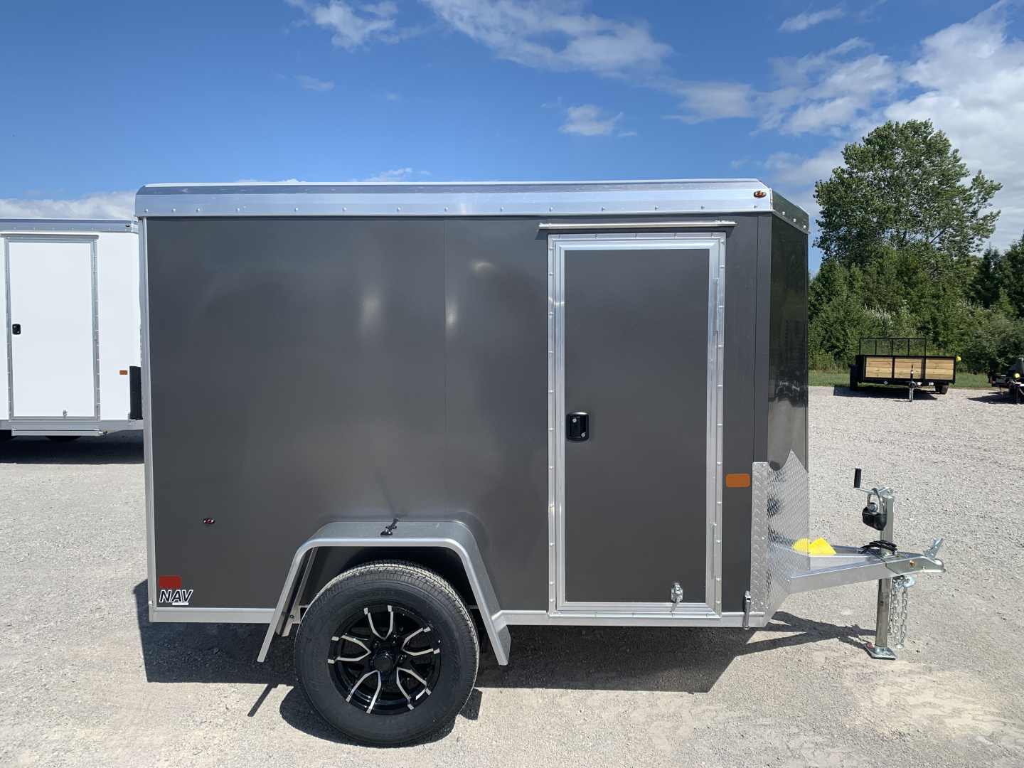 New 2026 NEO TRAILERS NAV85R6 (5' X 8') 2.5K V-Nose Cargo / Enclosed Trailer